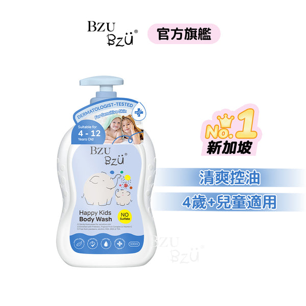 BZU BZU 快樂兒童沐浴乳(清爽控油型) 600ml