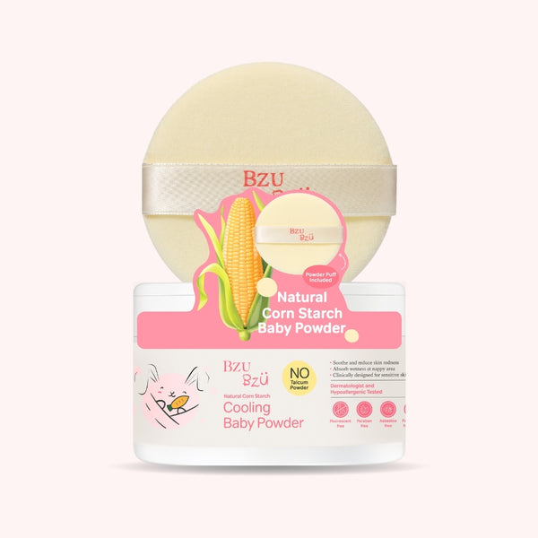 BZU BZU 嬰兒天然玉米爽身粉 140g