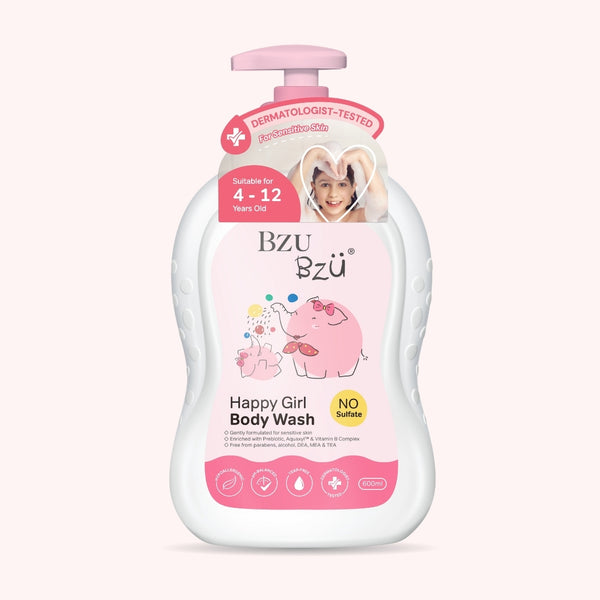 BZU BZU 快樂兒童沐浴乳(保濕水潤型) 600ml