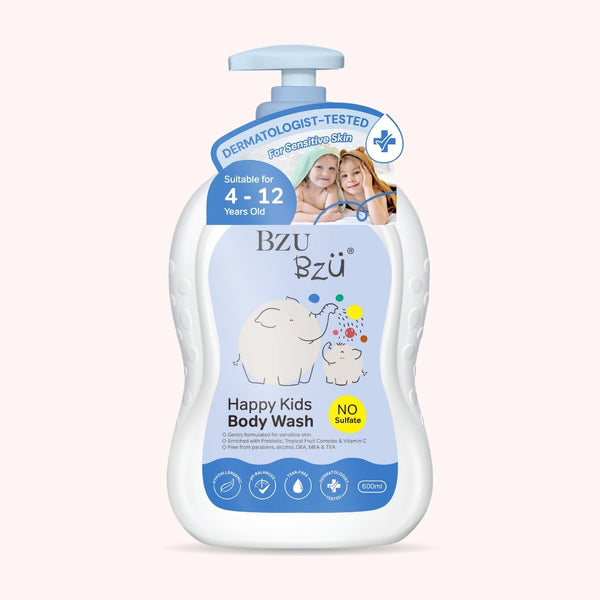 BZU BZU 快樂兒童沐浴乳(清爽控油型) 600ml