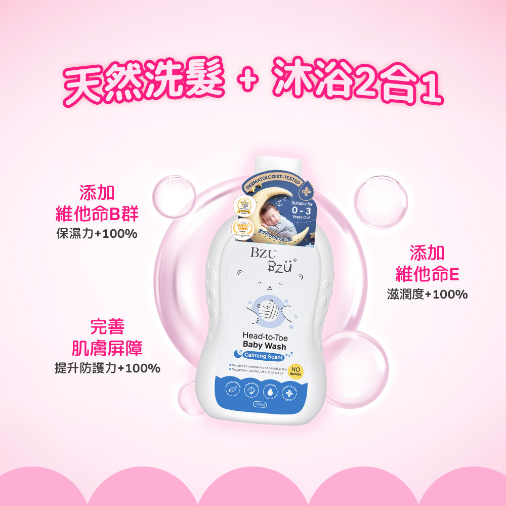 BZU BZU 嬰兒新生彌月禮盒組(六樣好禮)