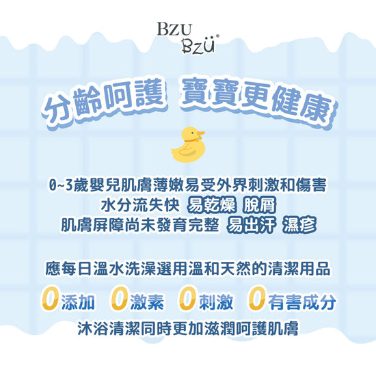 BZU BZU 嬰兒洗髮沐浴露(舒緩香) 200ml