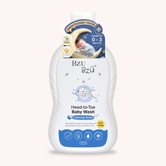 BZU BZU 嬰兒洗髮沐浴露(舒緩香) 200ml
