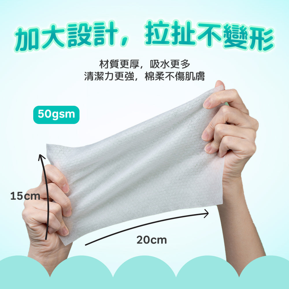 BZU BZU嬰兒抗菌濕巾優惠装80片*2包(有蓋)