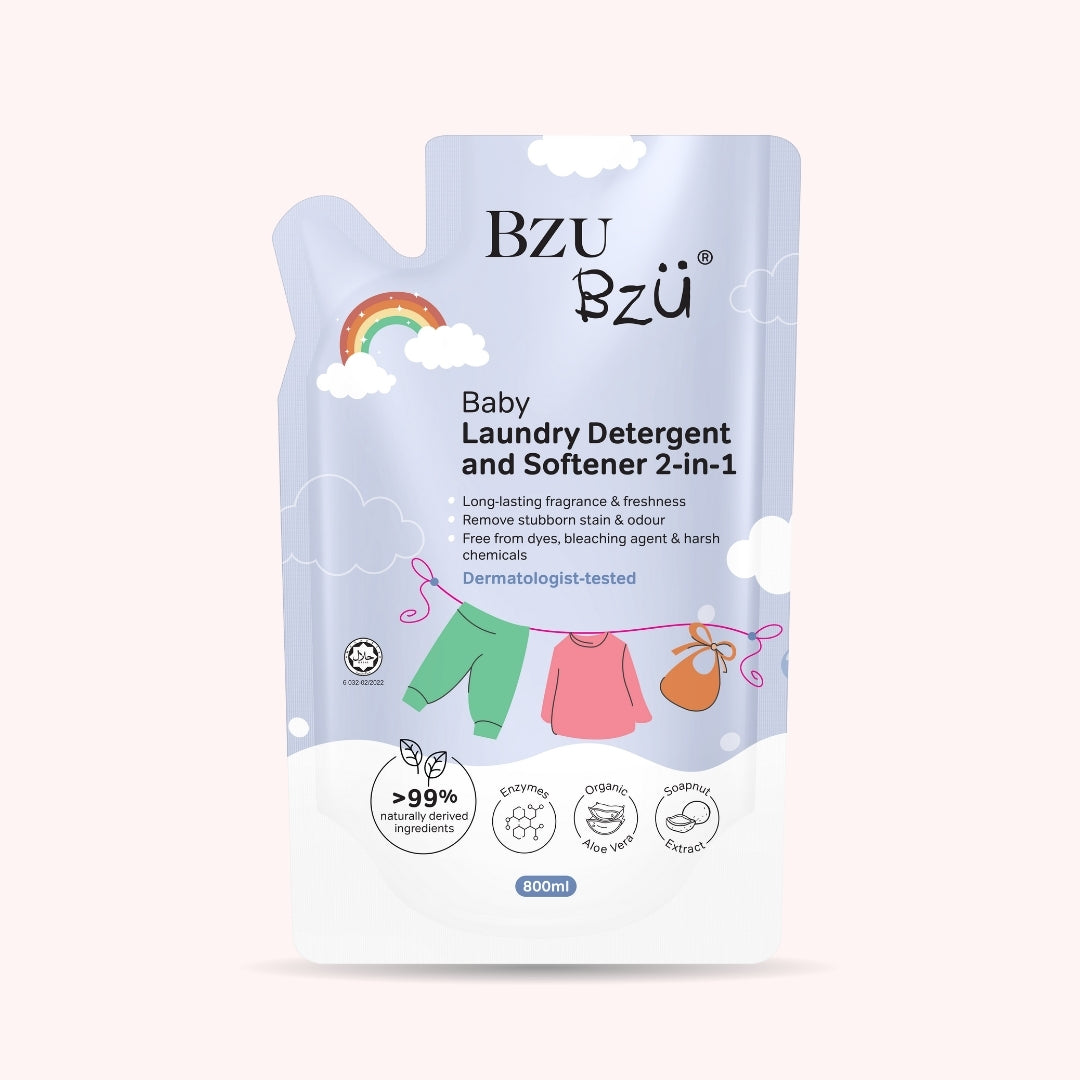 BZU BZU 嬰幼兒衣物洗衣精(1L家庭裝)