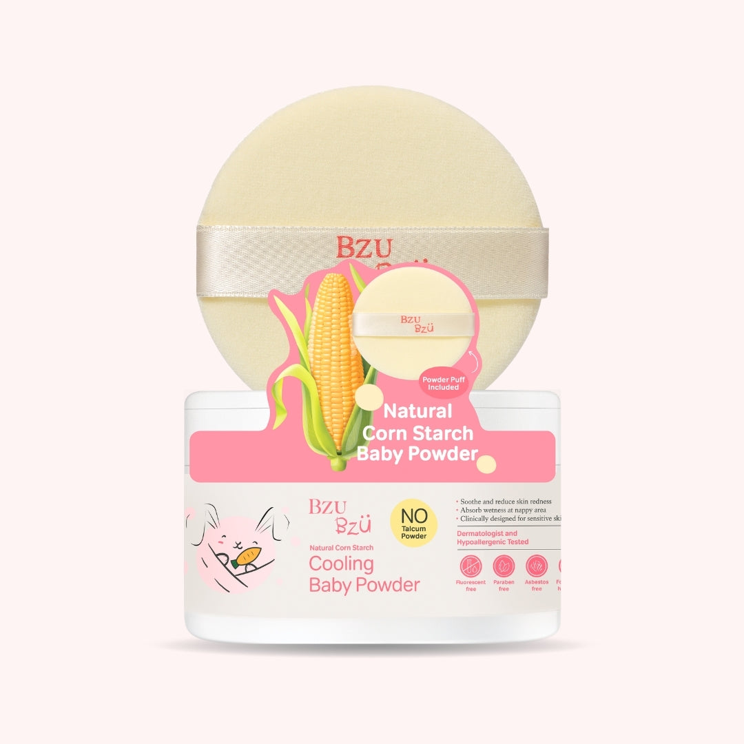 BZU BZU 嬰兒天然玉米爽身粉 140g