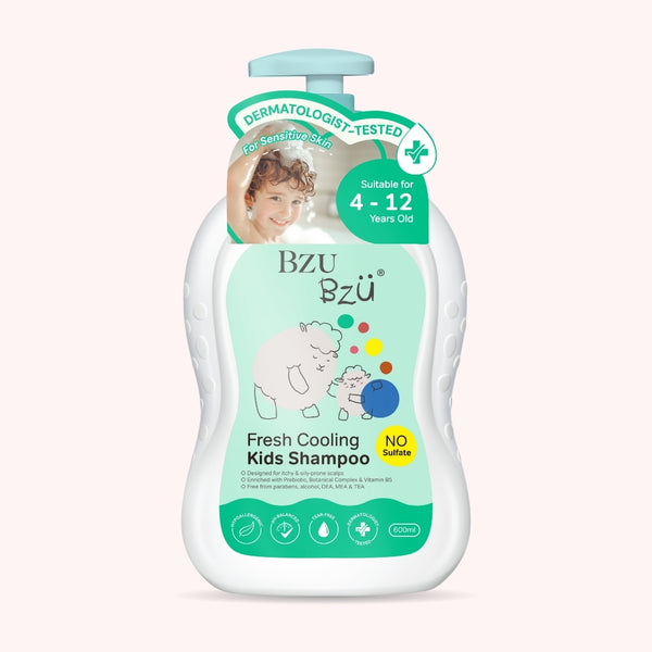 BZU BZU 清爽舒緩兒童洗髮精 600ml
