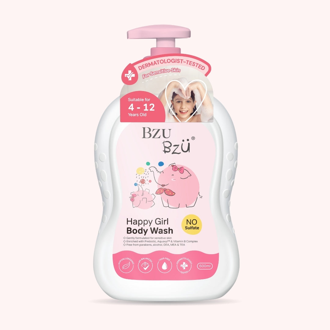 BZU BZU 快樂兒童沐浴乳(保濕水潤型) 600ml
